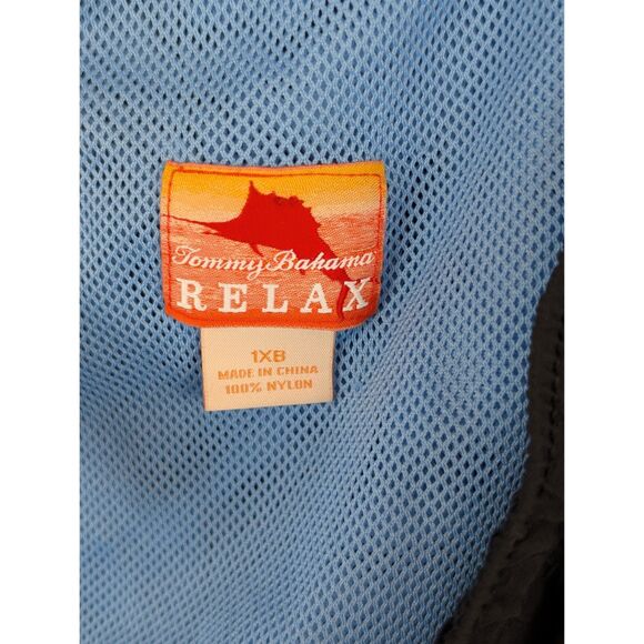 Tommy Bahama Relax Cargo Pocket Bathing Suit Black Men's Size 1XB - Picture 9 of 10